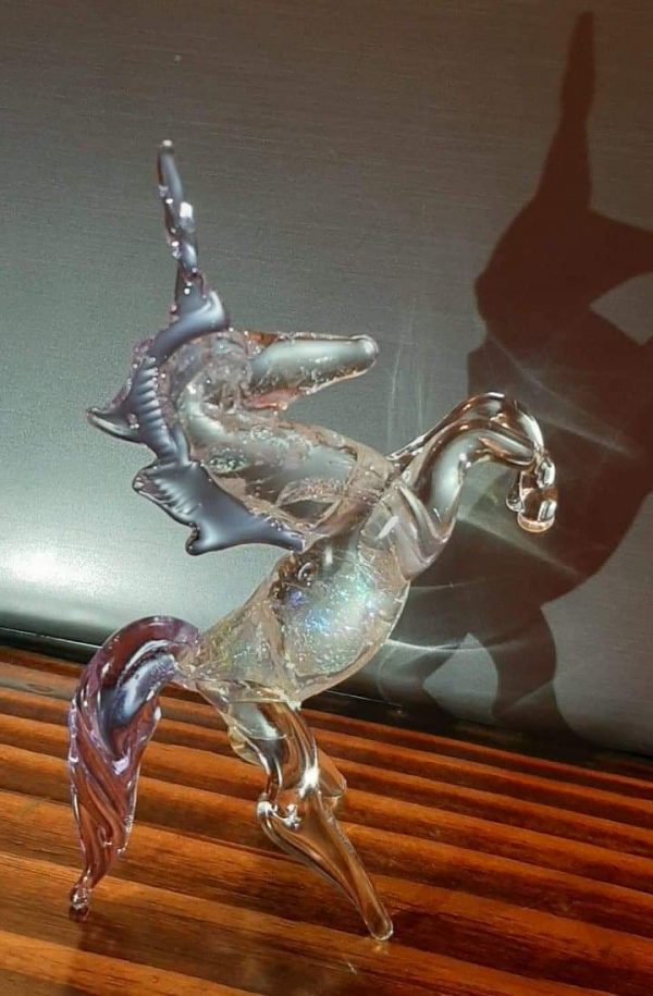 Unicorn statue
